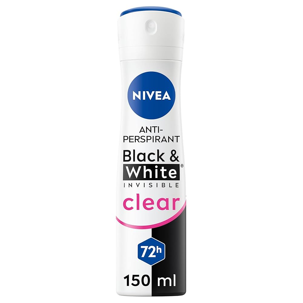 Nivea Deo Spray 150ml(Women Black & White Invisible Clear)