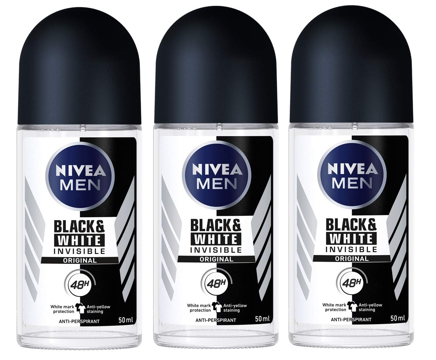 Nivea Roll-On 50ml (Men Black & White Invisible Original)