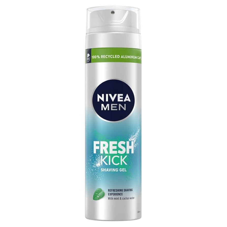Nivea Men Shaving Gel 200ml (Fresh Kick)