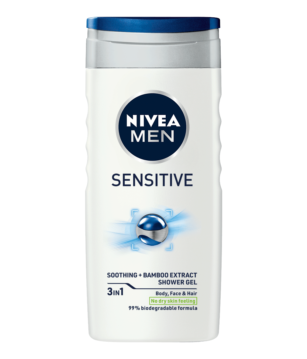 Nivea Men Shower Gel 3-in-1 Sensitive 250ml