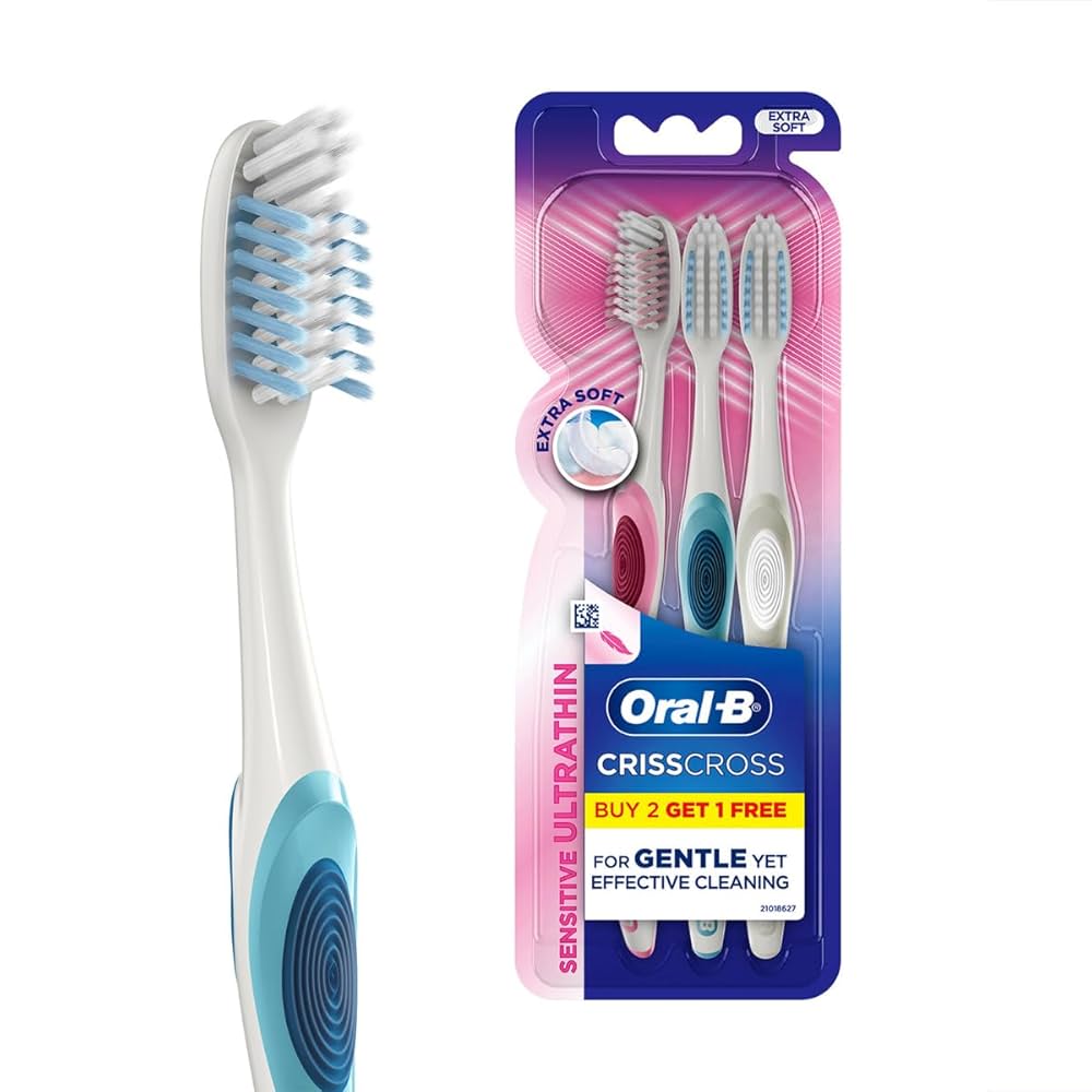 Oral-B T/Brush (CrissCross Sensitive UltrathinI) XSoftx 12's