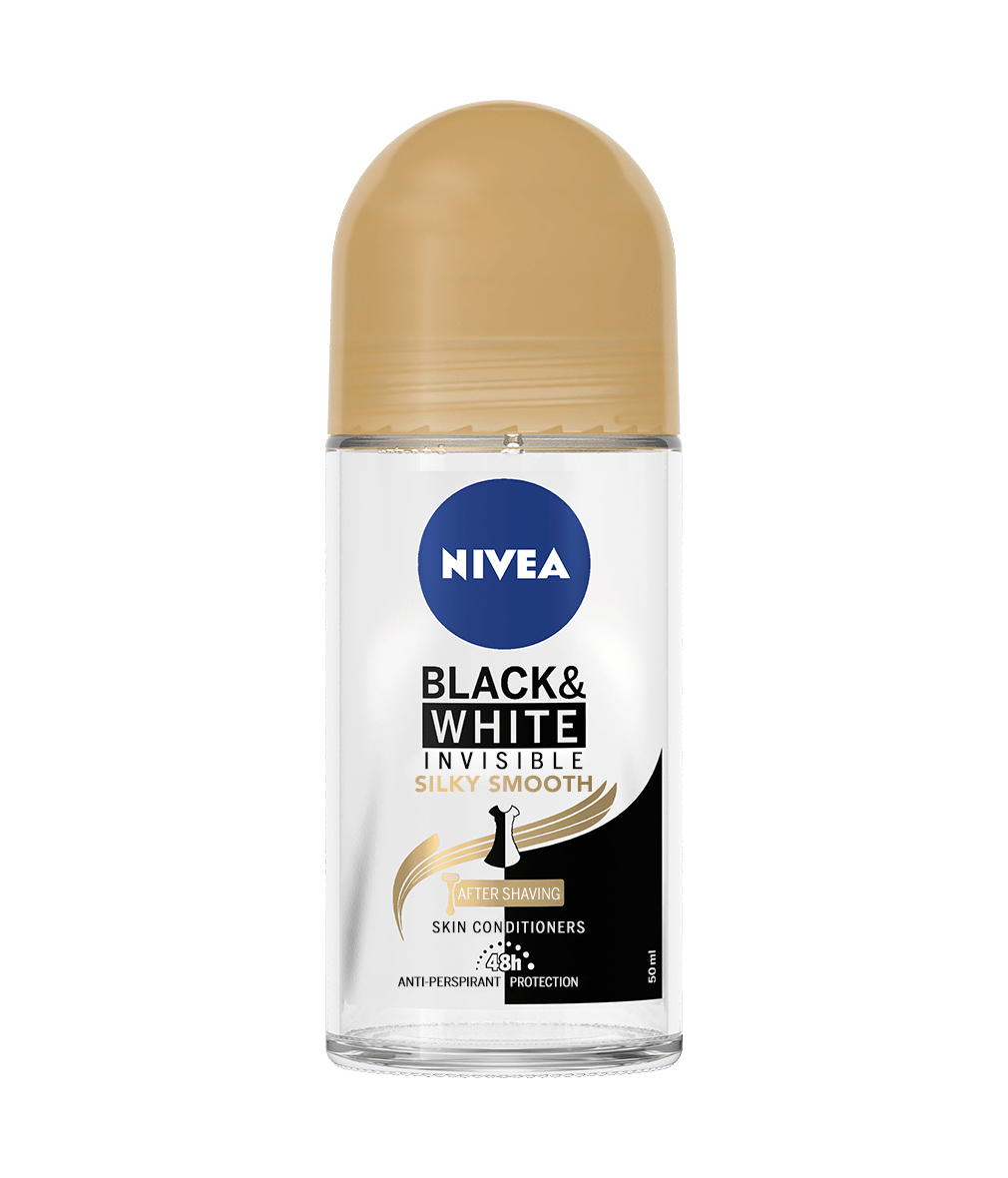 Nivea Roll-On 50ml (Women B&W Invisible Silky Smooth)