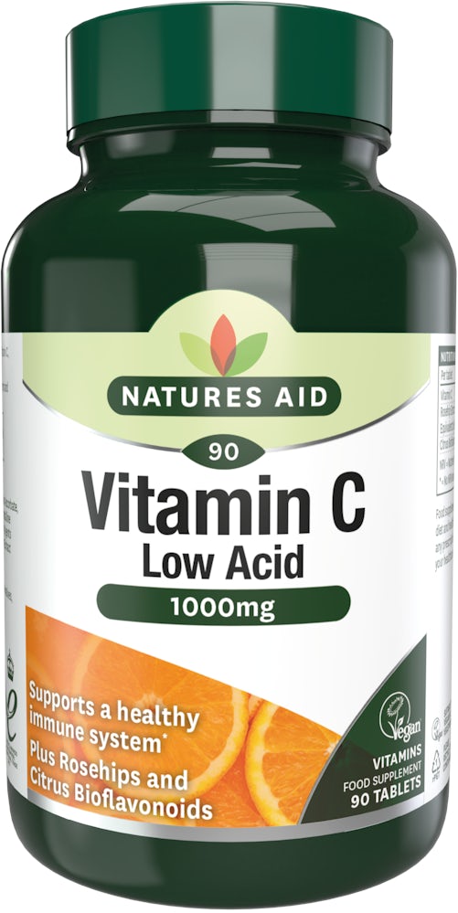 Natures Aid Vitamin C 1000mg Low Acid 90s