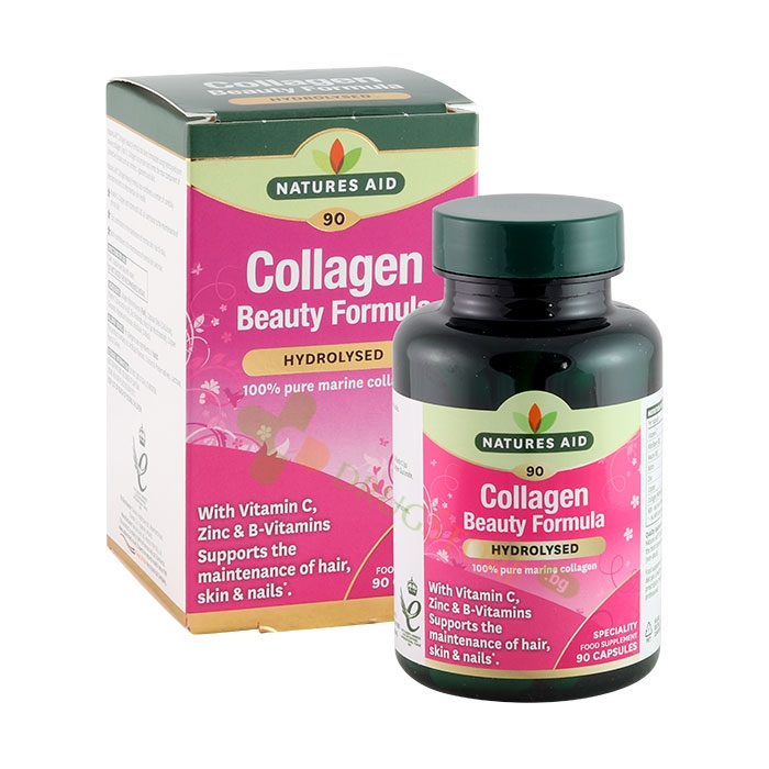Natures Aid Collagen Beauty Formula(Hydrolysed) 500mg - 90's