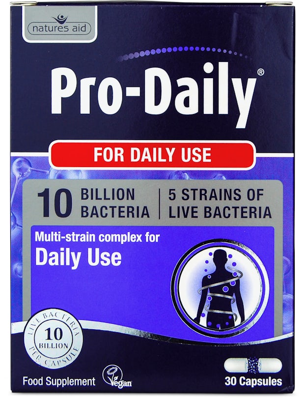 Natures Aid NA Pro-Daily 10B Bacterial 5 strain Vegan 30's