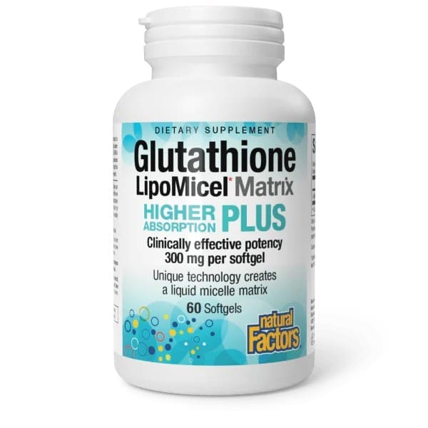 Webber Naturals Glutathione Lipomicel 300mg softgels 60s