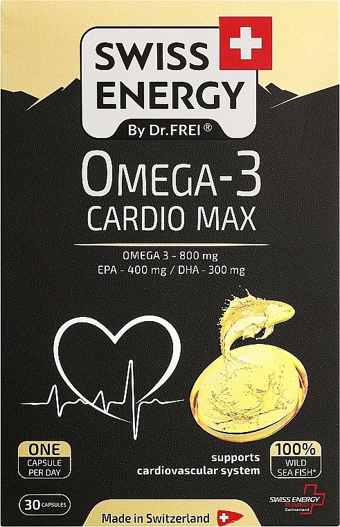 Swiss Energy Omega-3 Cardiomax 30s