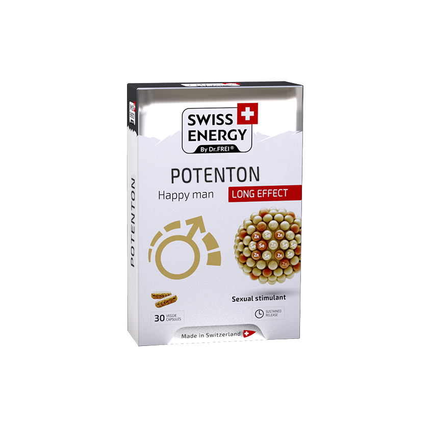 Swiss Energy Potenton Vegan SR Capsules 30s