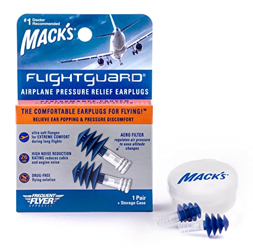 Mack’s FlightGuard Earplugs 1 Pair