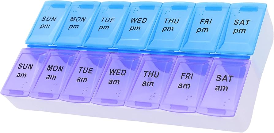 Pill Box Daily AM/PM