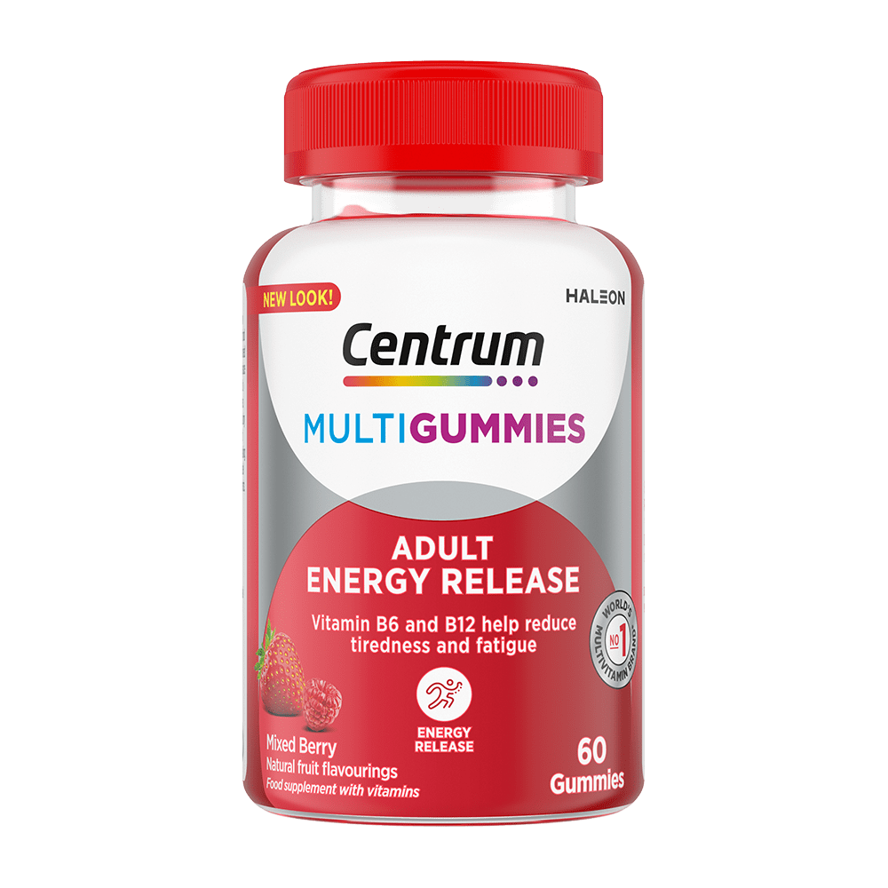 Centrum Multi Gummies Energy Release 60's