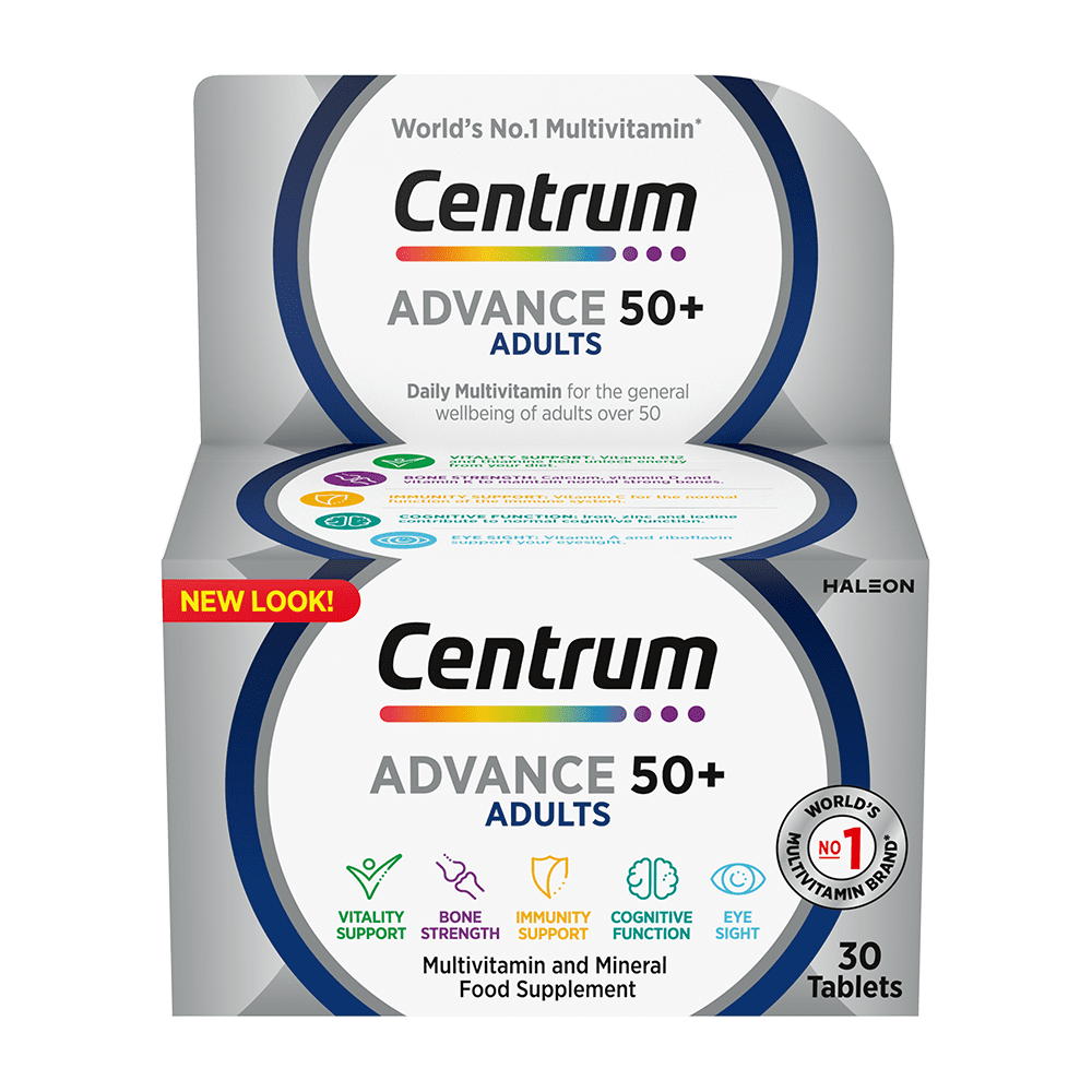 CENTRUM ADVANCE 50+ 30`S