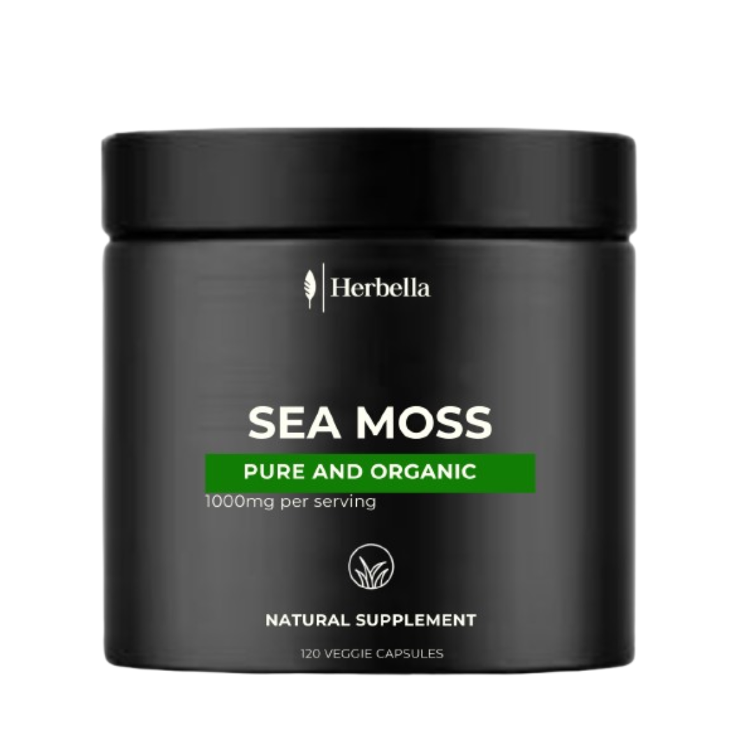 Herbella Pure & Organic Sea Moss 1000mg