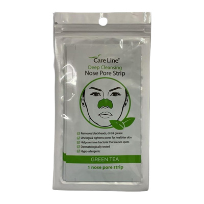 CareLine Green Tea Deep Cleansing Nose Strips