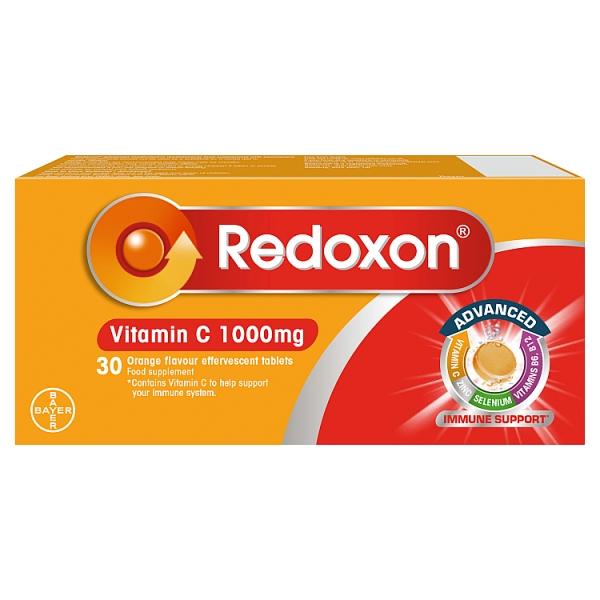 Redoxon Advanced Vitamin C 1000mg Effervescent Tablets 30s
