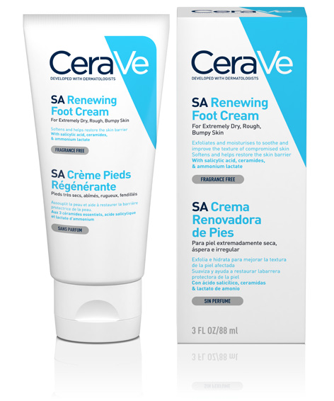 CeraVe SA Renewing Foot Cream 88ml